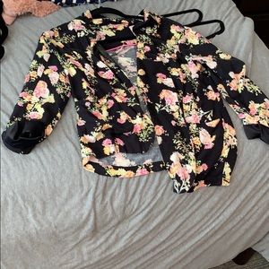 Floral cardigan